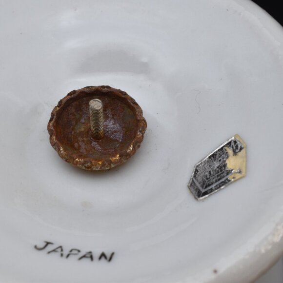 Vintage GC Fine China S1574, Pedestal Bowl with Cutouts, Fruit, Japan - Picture 5 of 7